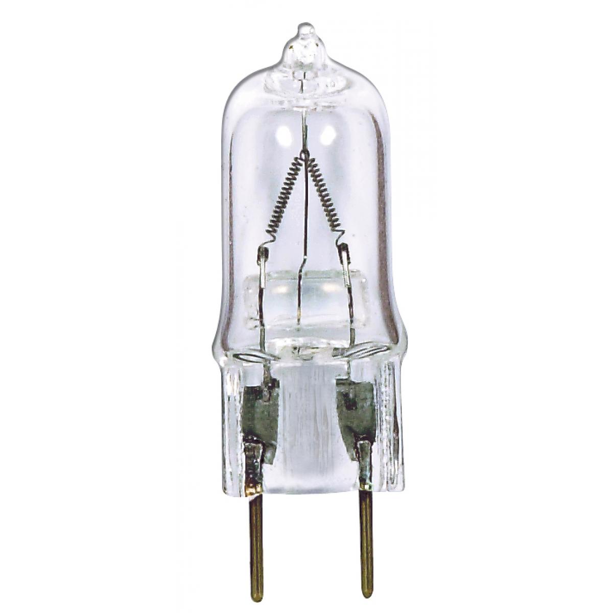 image of 20 Watt - Halogen - T4 - Clear - 2000 Average rated hours - 180 Lumens - Bi Pin G8 base - 120 Volt