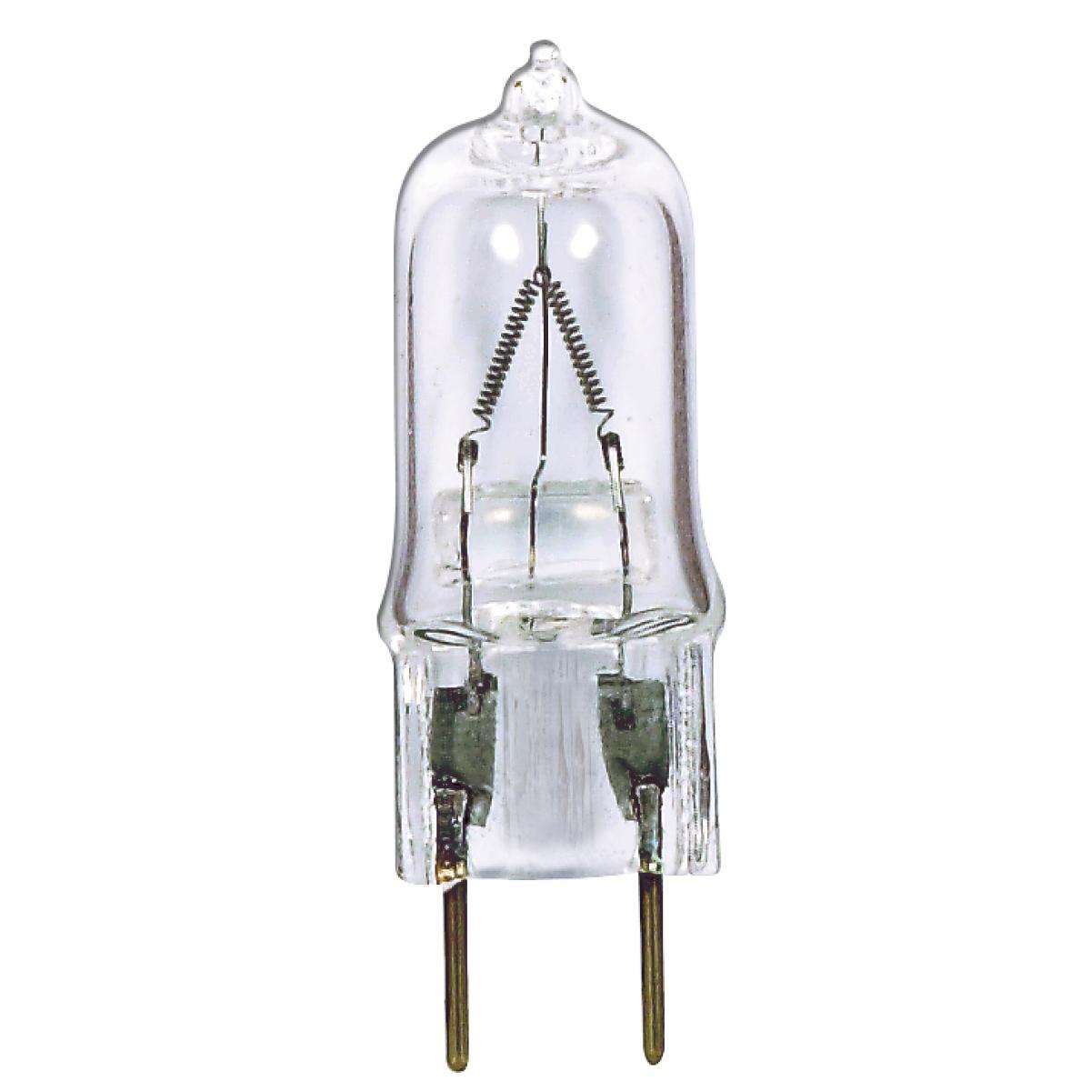 image of 25 Watt - Halogen - T4 - Clear - 2000 Average rated hours - 210 Lumens - Bi Pin G8 base - 120 Volt