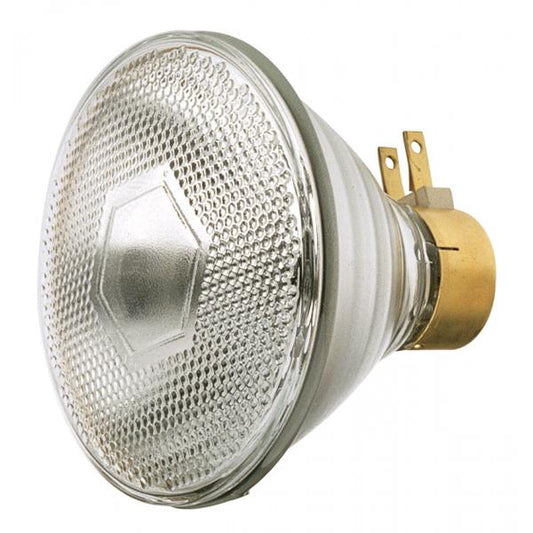 90 Watt - Halogen - PAR38 - Clear - 2500 Average rated hours - 1310 Lumens - Medium Side Prong base - 120 Volt