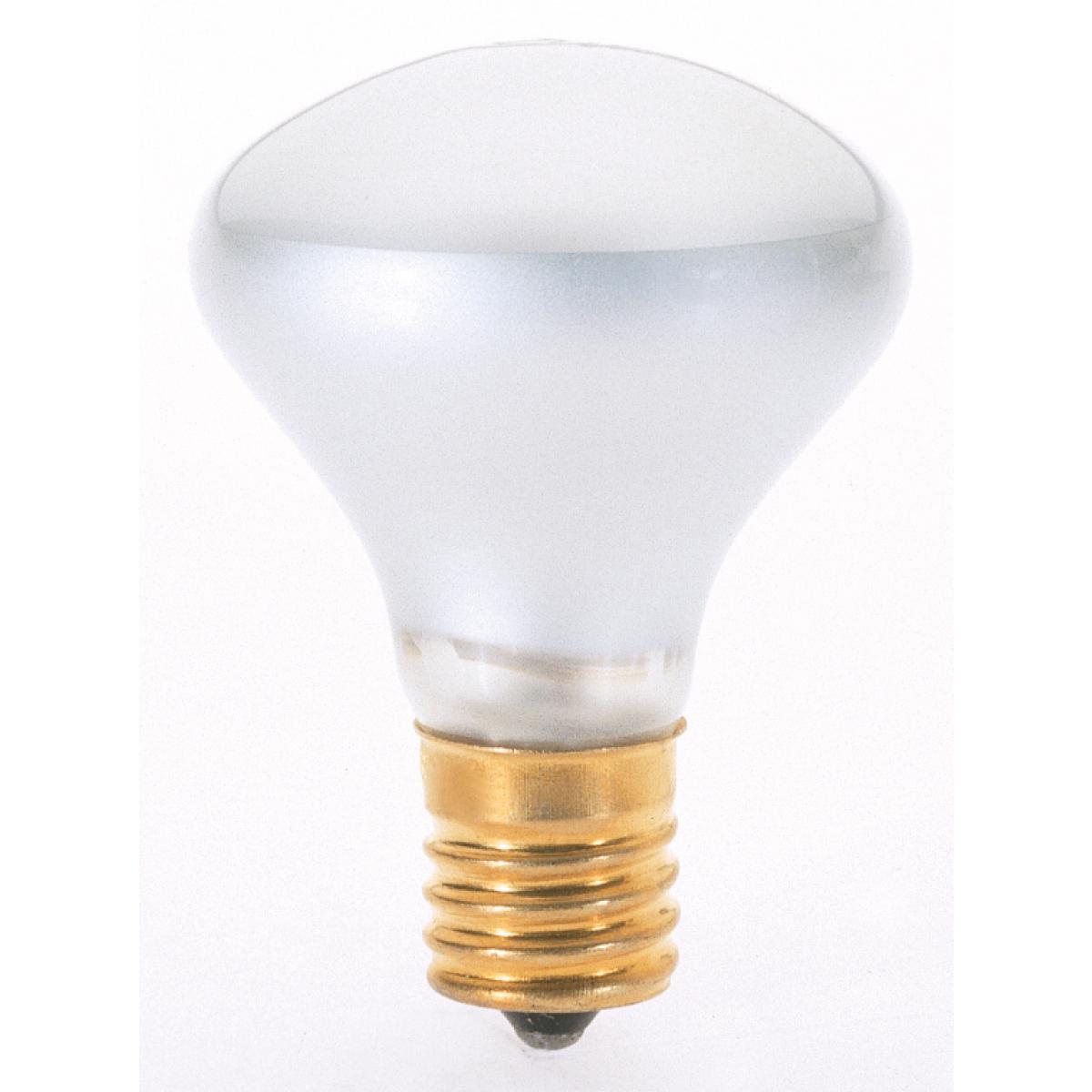 image of 40 Watt R14 Incandescent - Clear - 1500 Average rated hours - 280 Lumens - Intermediate base - 120 Volt - Carded