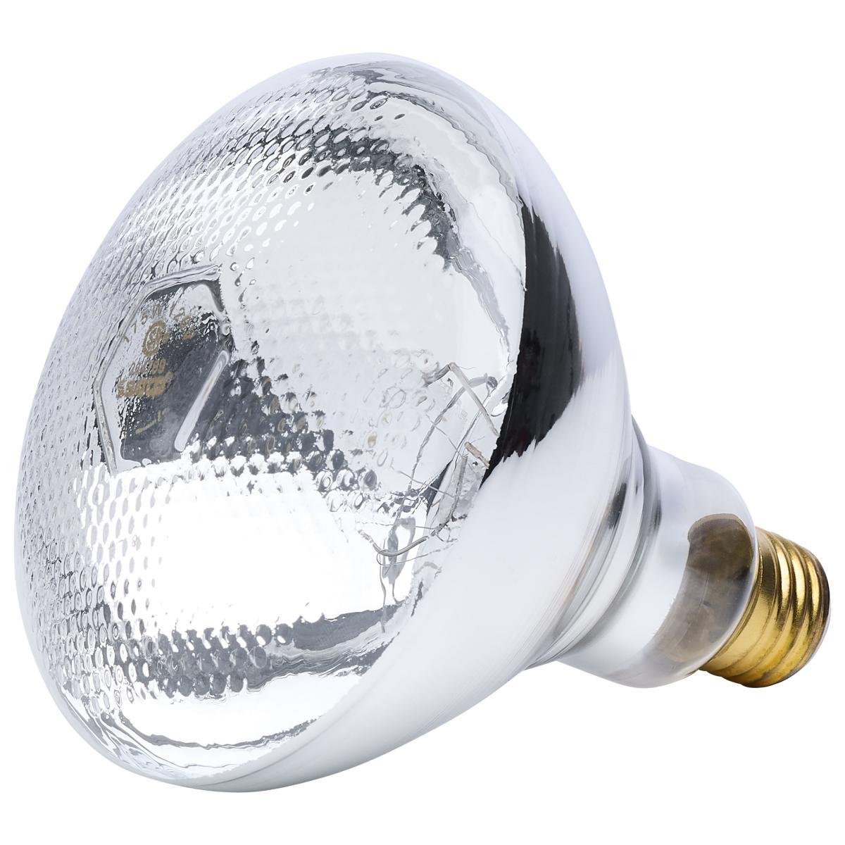 image of 125 Watt BR38 Incandescent - Clear Heat - Medium Base - 120 Volt