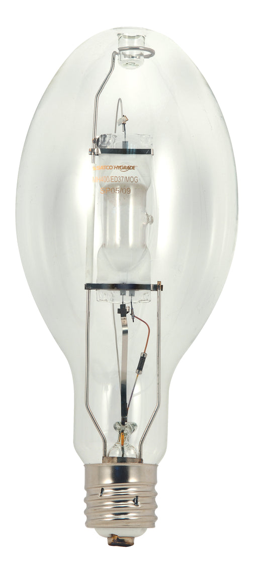 image of 350 Watt - Metal Halide HID - Mogul base - ED28 - Clear - 65 CRI - 4200K
