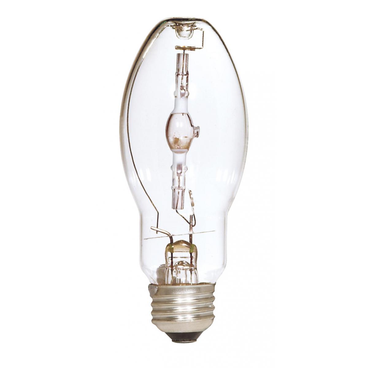 image of 50 Watt - Metal Halide HID - Medium base - ED17 - Clear - 65 CRI - 4000K