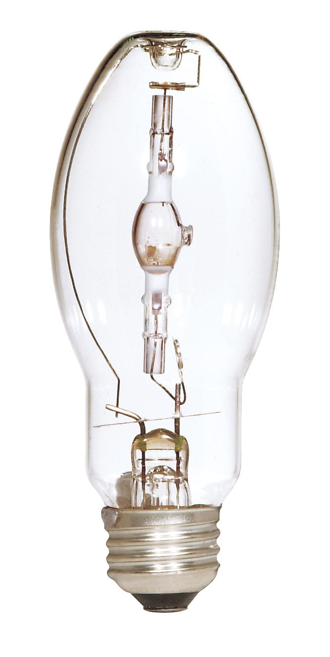 image of 100 Watt - Metal Halide HID - Medium base - ED17 - Clear - 65 CRI - 4000K