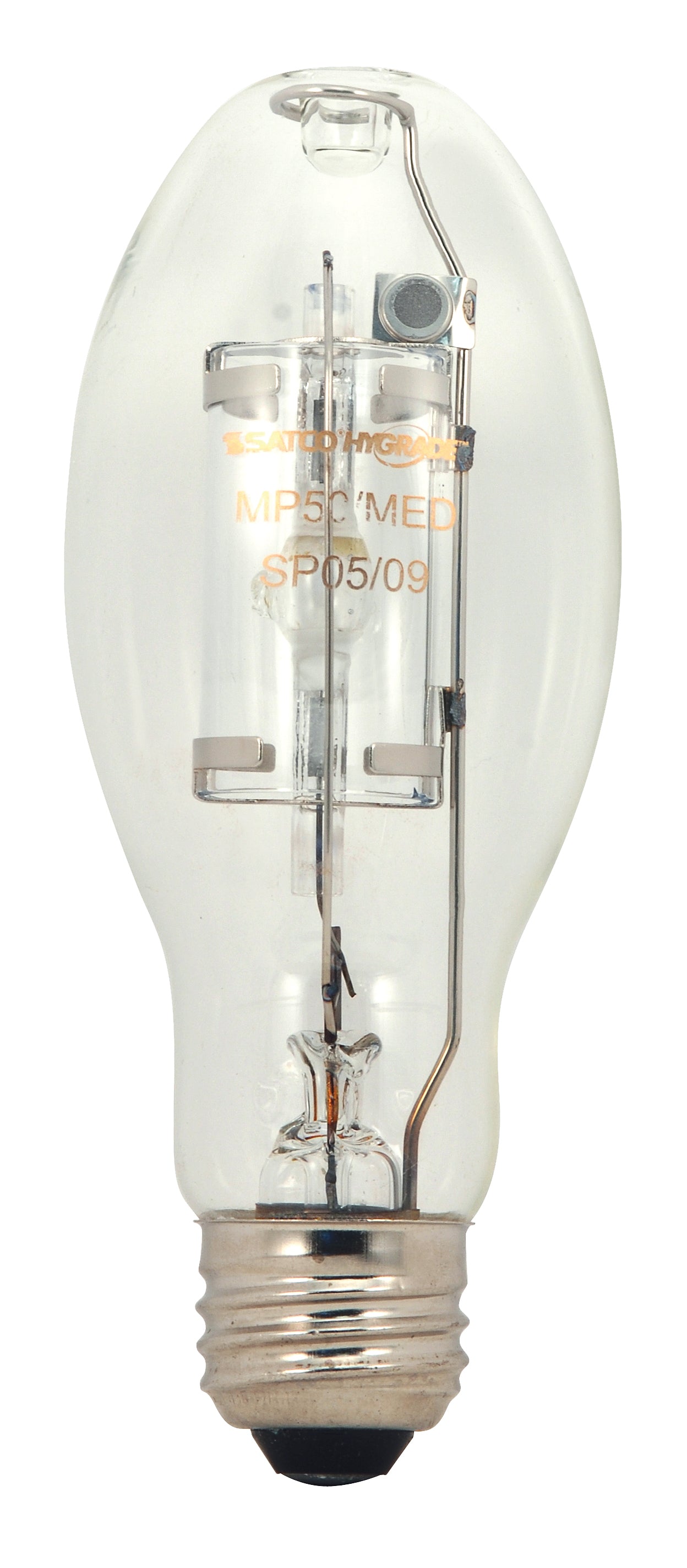image of 150 Watt - Metal Halide HID - Medium base - ED17 - Clear - 65 CRI - 4000K
