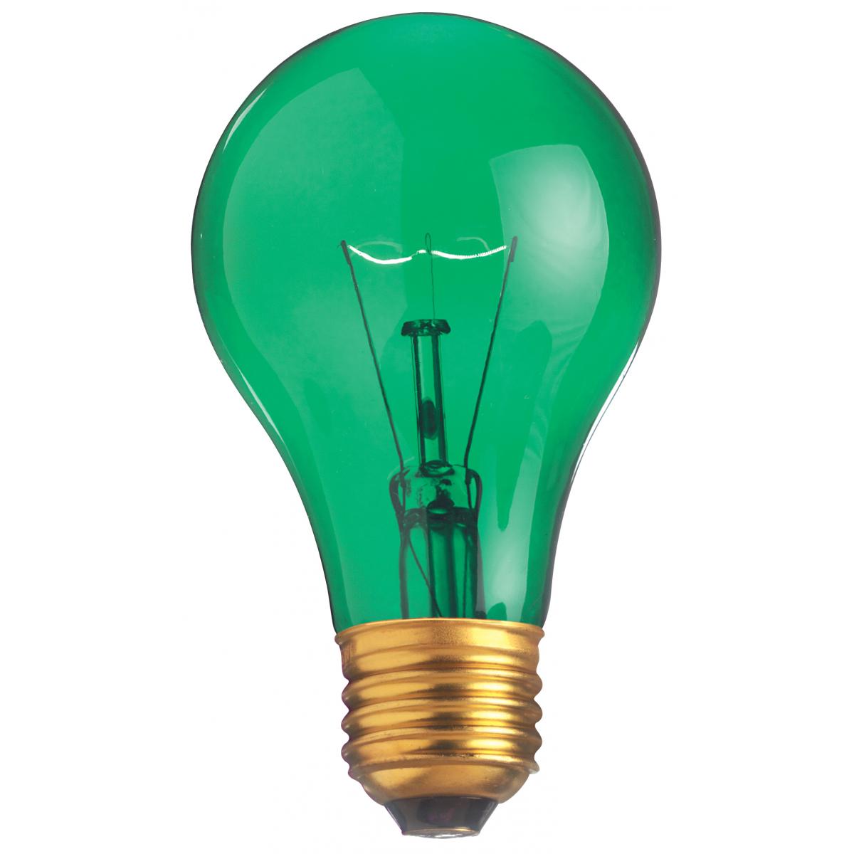 25 Watt A19 Incandescent - Transparent  - 2000 Average rated hours - Medium base - 130 Volt