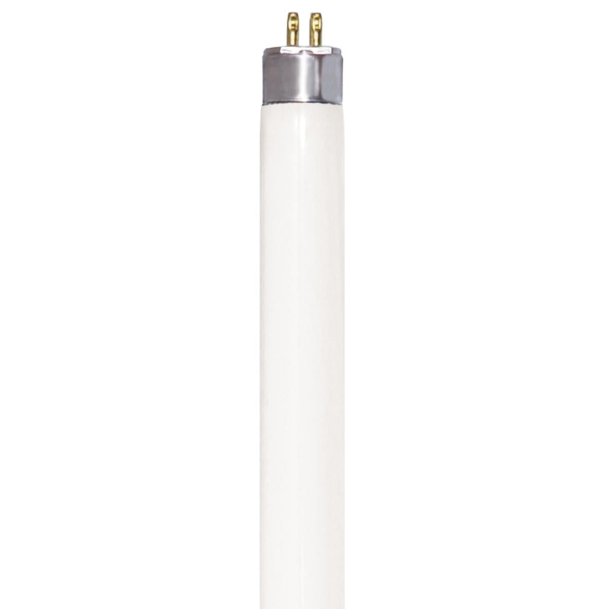 image of 35 Watt - T5 - Fluorescent - 3500K Neutral White - 82 CRI - Miniature Bi Pin base
