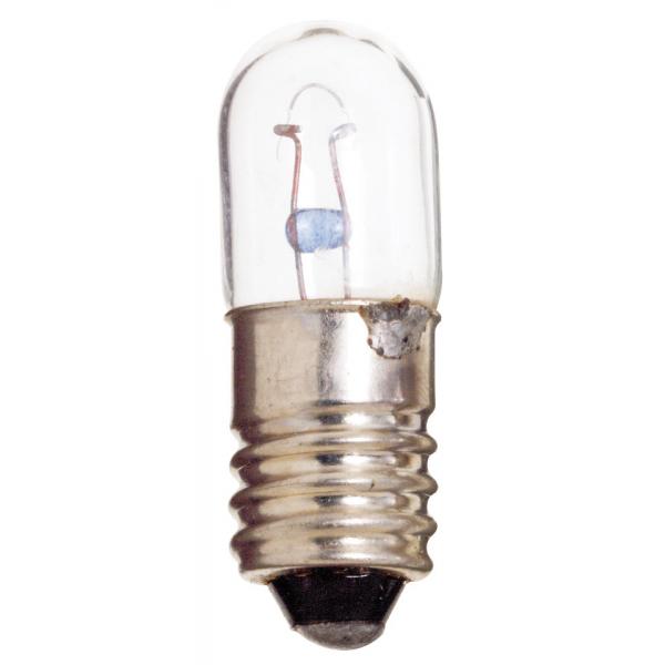 0.12 Watt miniature - T3 1/4 - 1000 Average rated hours - Miniature Screw base - 2 Volt