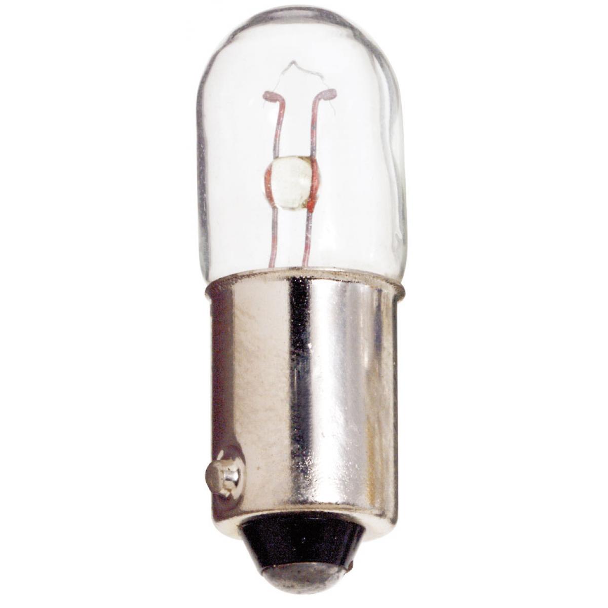 image of 4.76 Watt miniature - T3 1/4 - 500 Average rated hours - Miniature Bayonet base - 28 Volt