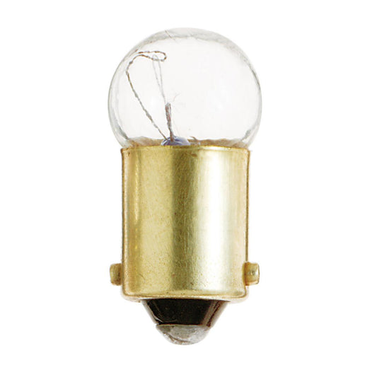 image of 1.65 Watt miniature - G3 1/2 - 1000 Average rated hours - Miniature Bayonet base - 7.5 Volt