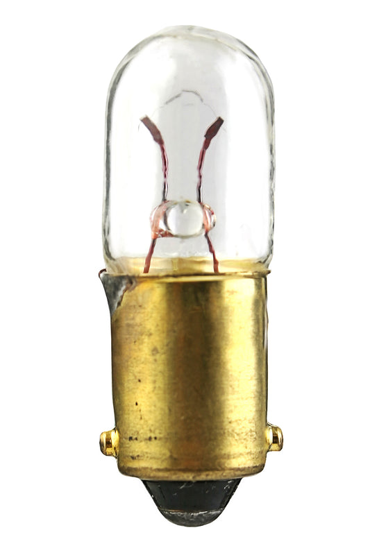 image of 1.12 Watt miniature - T3 1/4 - 3000 Average rated hours - Miniature Bayonet base - 3.2 Volt