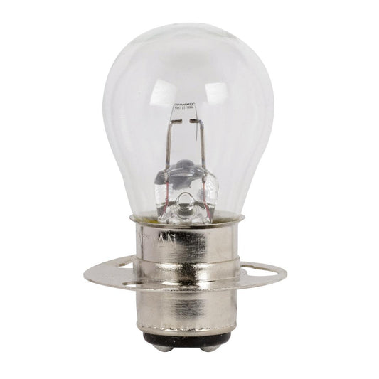 image of 17.9 Watt miniature - S8 - 500 Average rated hours - Double Contact Pre-focus Flanged base - 6.5 Volt