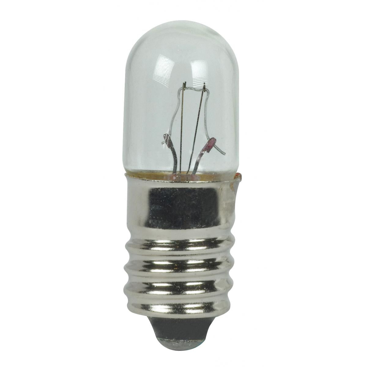 image of 5 Watt miniature - T3 1/4 - 500 Average rated hours - Miniature Screw base - 28 Volt