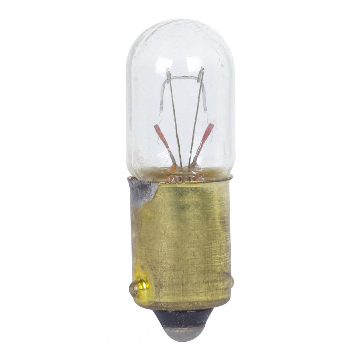 image of 5.6 Watt miniature - T3 1/4 - 7000 Average rated hours - Miniature Bayonet base - 28 Volt