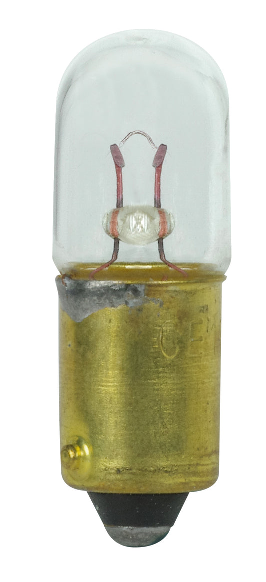 image of 0.35 Watt miniature - T3 1/4 - 1000 Average rated hours - Miniature Bayonet base - 5 Volt
