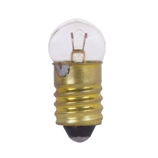 image of 0.63 Watt miniature - G3 1/2 - 10 Average rated hours - Miniature Screw base - 2.33 Volt