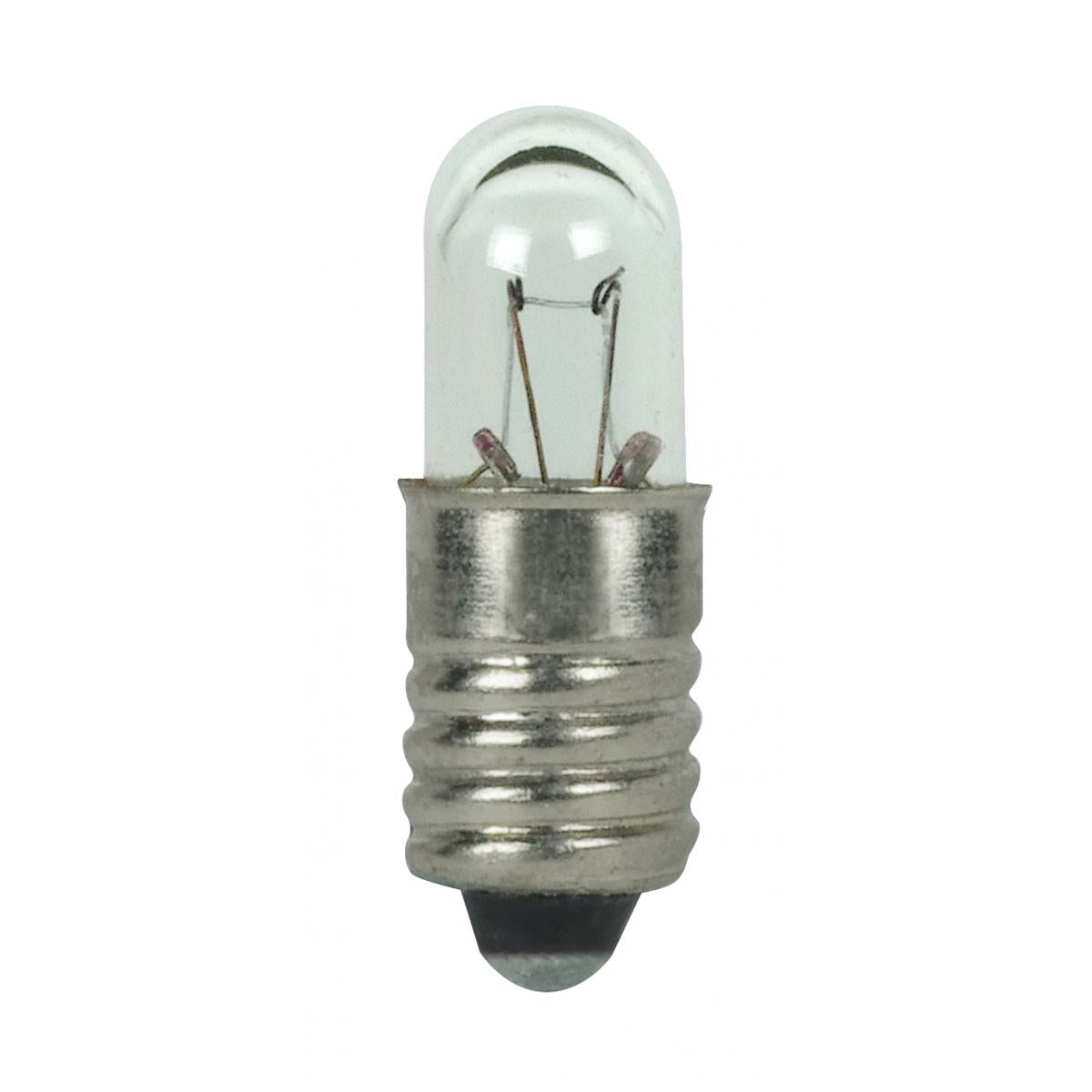 1.12 Watt miniature - T1 3/4 - 4000 Average rated hours - Midget Screw base - 28 Volt