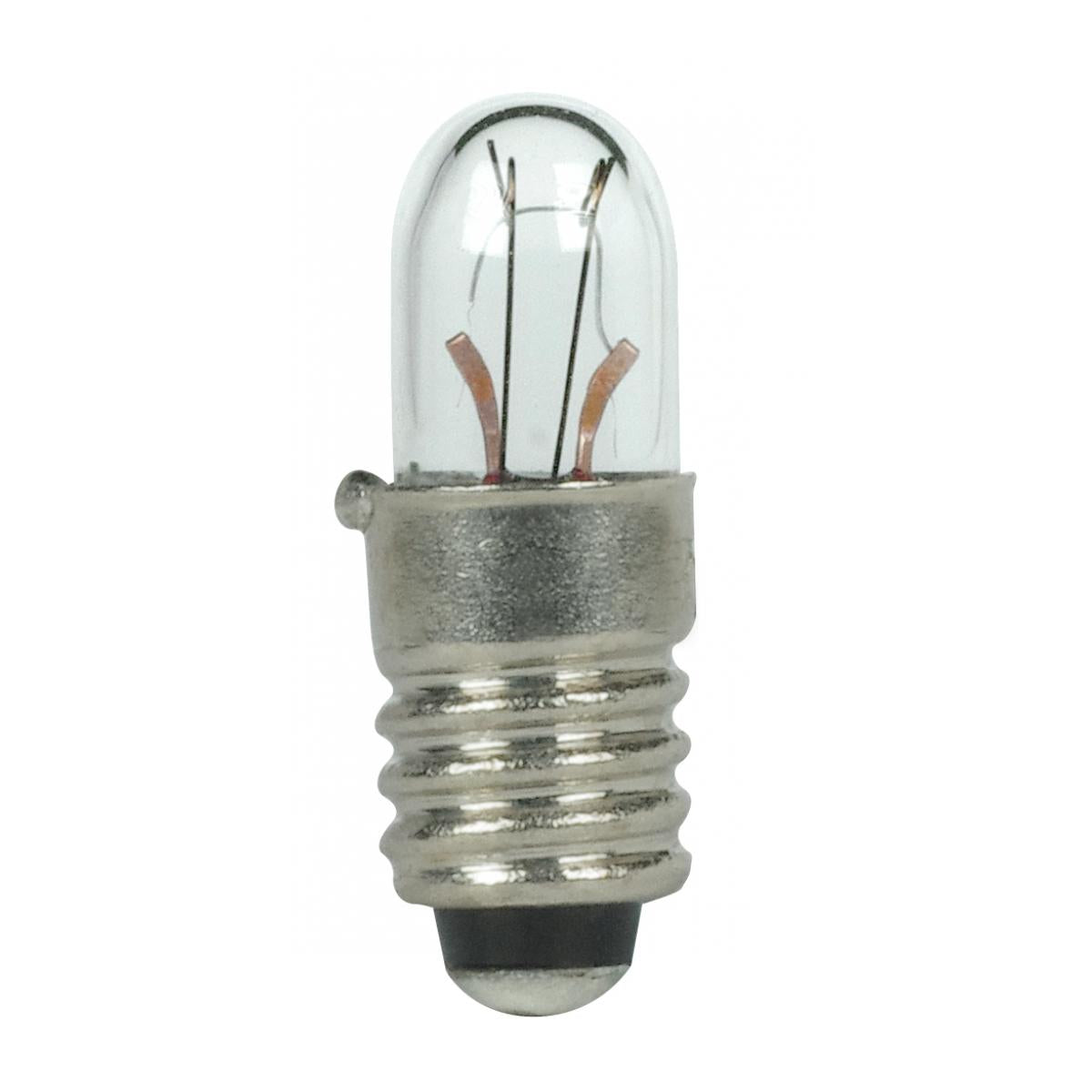 image of 1.12 Watt miniature - T1 3/4 - 2500 Average rated hours - Midget Screw base - 14 Volt