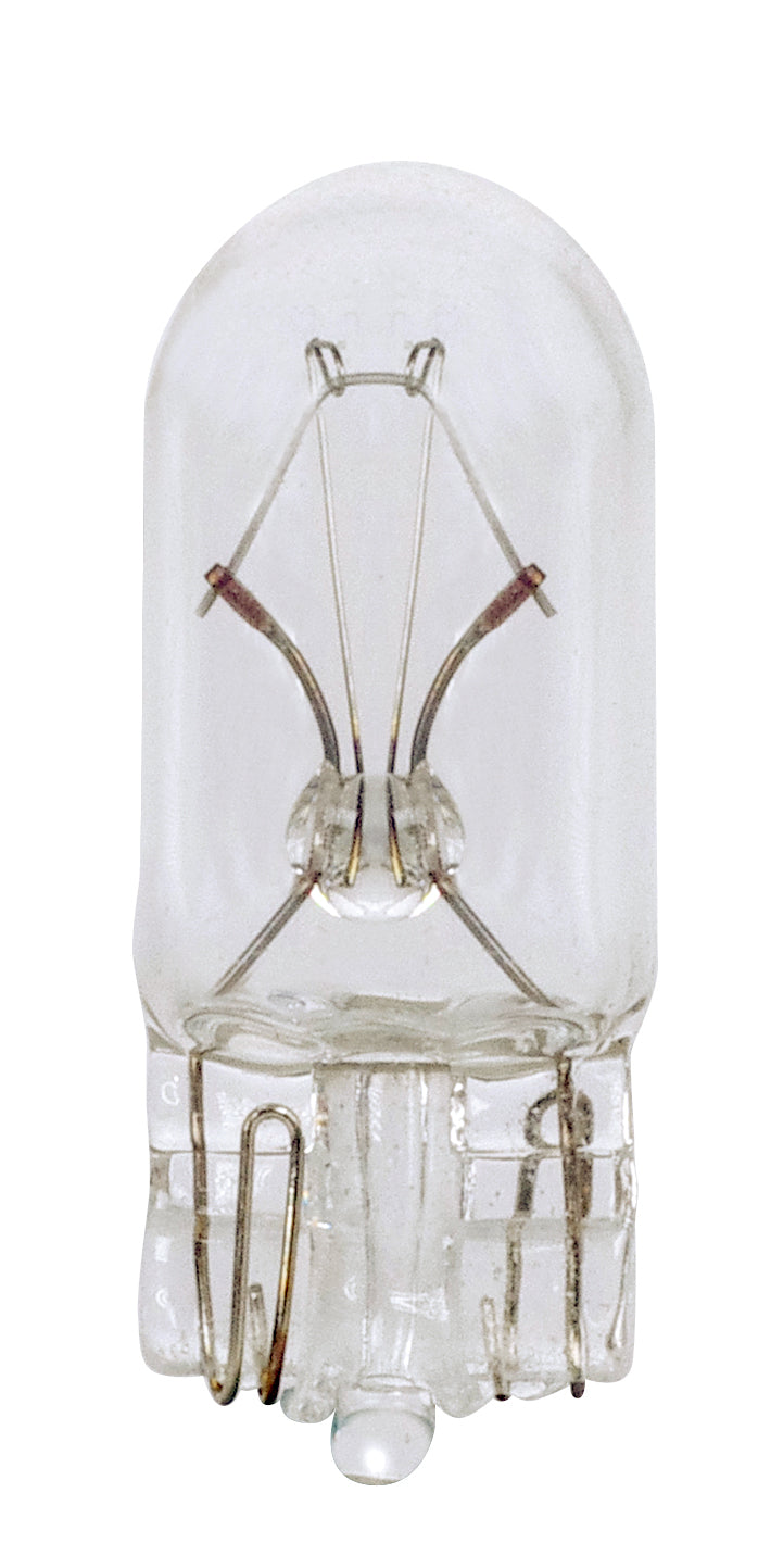 image of 1.58 Watt miniature - T3 1/4 - 3000 Average rated hours - Mini Wedge base - 6.3 Volt