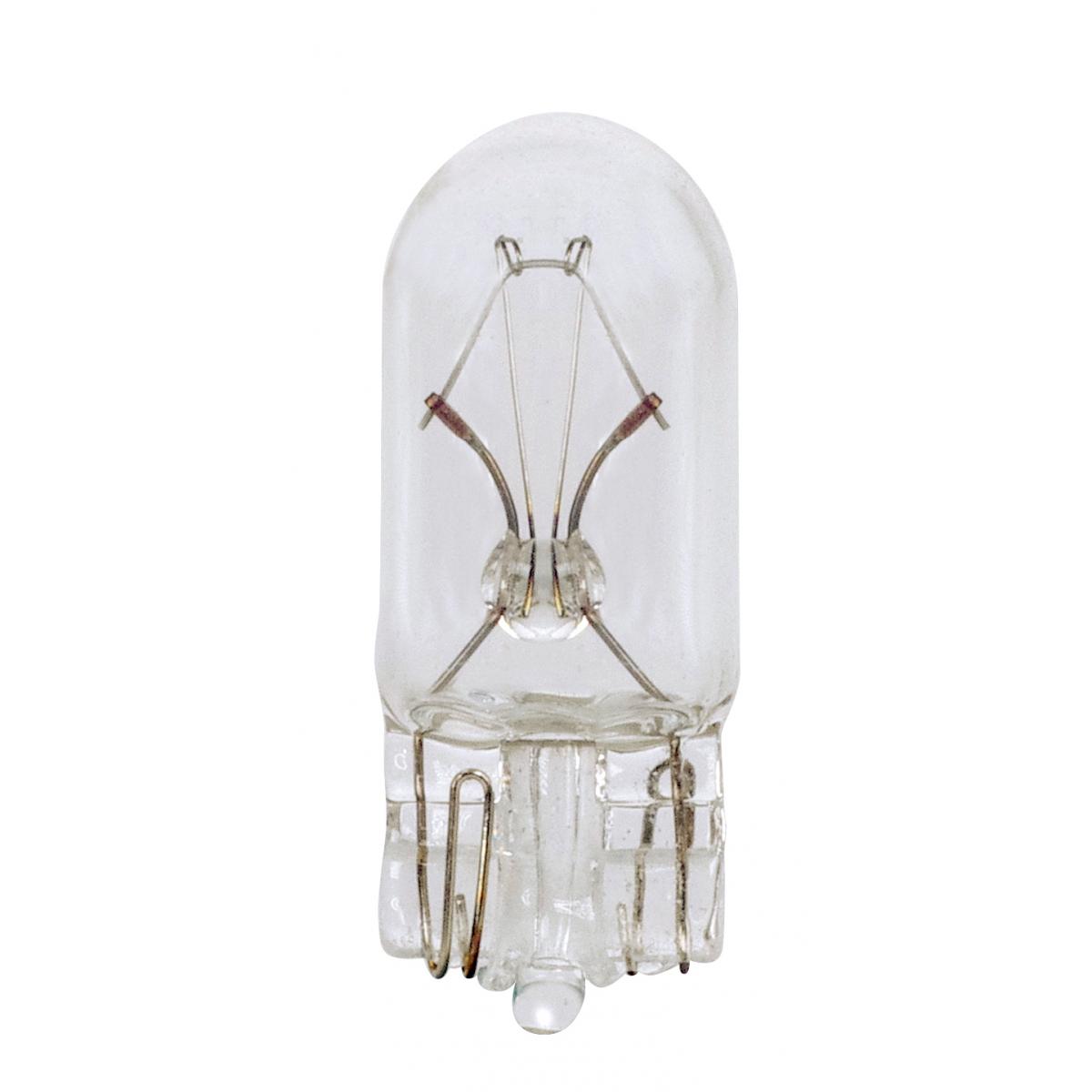 image of 1.58 Watt miniature - T3 1/4 - 3000 Average rated hours - Mini Wedge base - 6.3 Volt