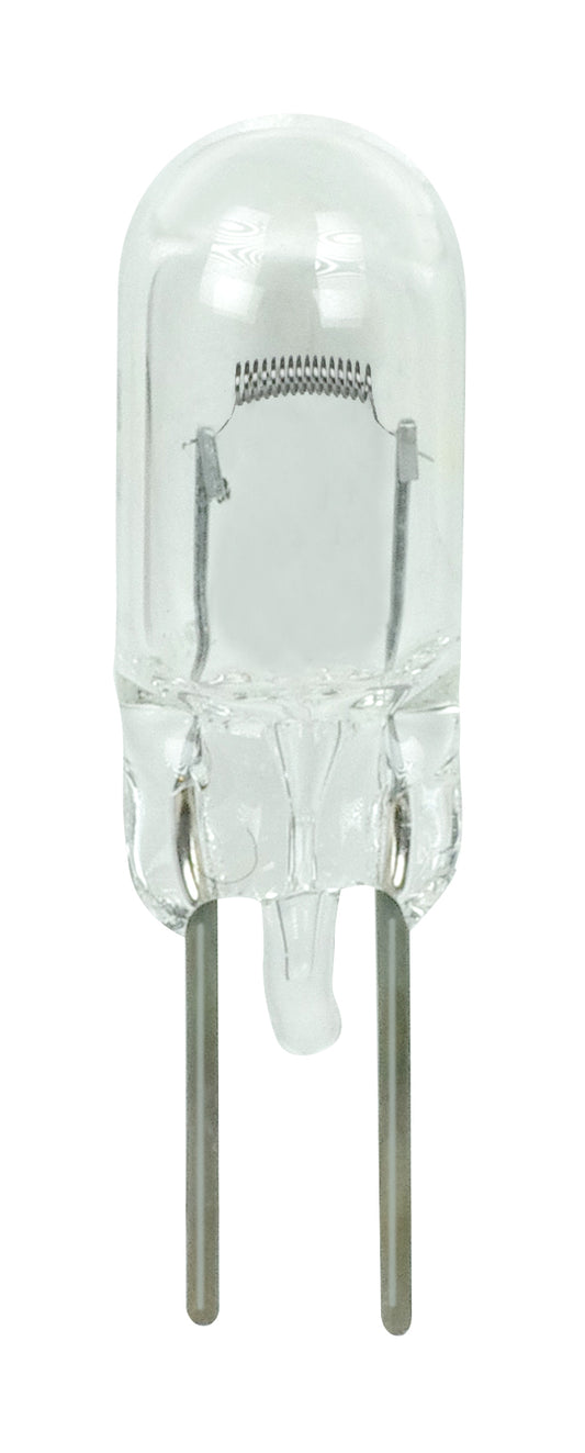 image of 10 Watt miniature - T3 - 100 Average rated hours - G4 base - 6 Volt