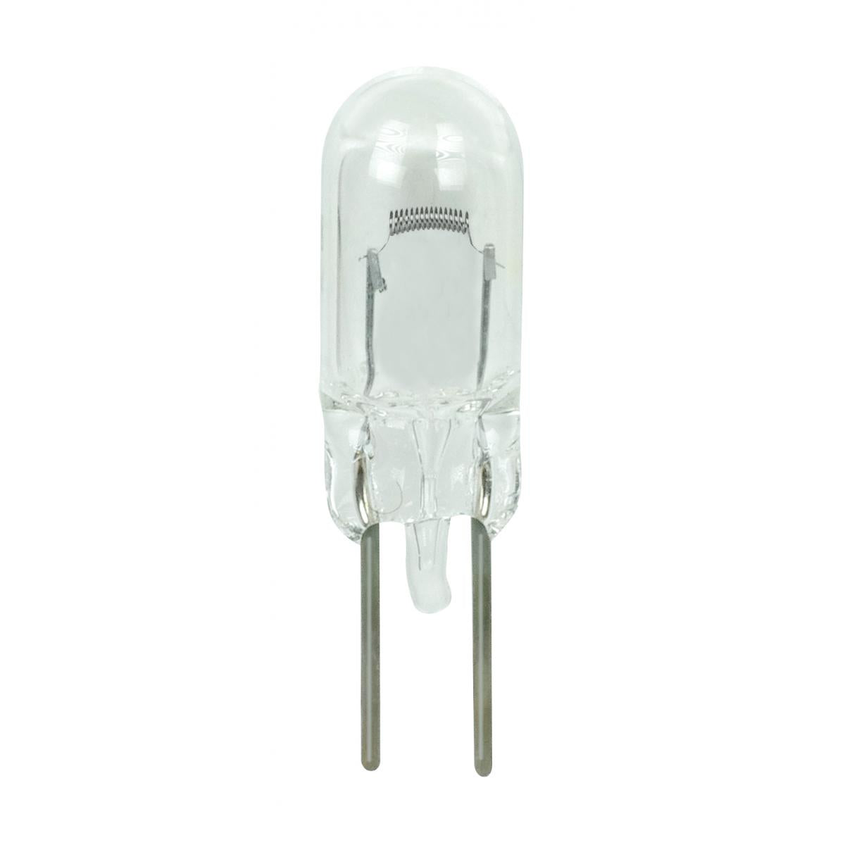 image of 10 Watt miniature - T3 - 100 Average rated hours - G4 base - 6 Volt