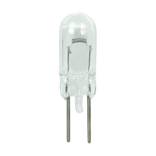 image of 10 Watt miniature - T3 - 100 Average rated hours - G4 base - 6 Volt