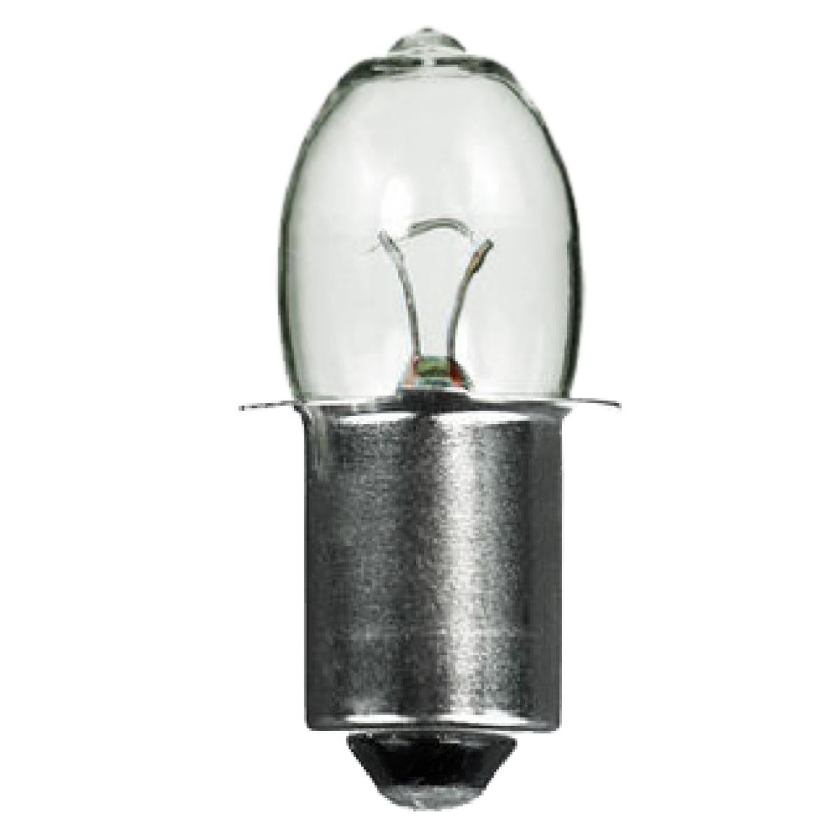 image of 3.13 Watt miniature - B3 1/2 - 50 Average rated hours - Single Contact Mini Flange base - 12.5 Volt