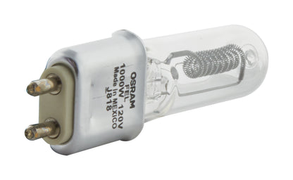 image of 1000 Watt - Halogen - T6 - Clear - G9.5 base - 120 Volt
