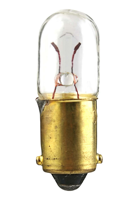 image of 1.58 Watt Miniature - T3-1/4 - 5000 Average rated hours - Miniature bayonet base - 6.3 Volt