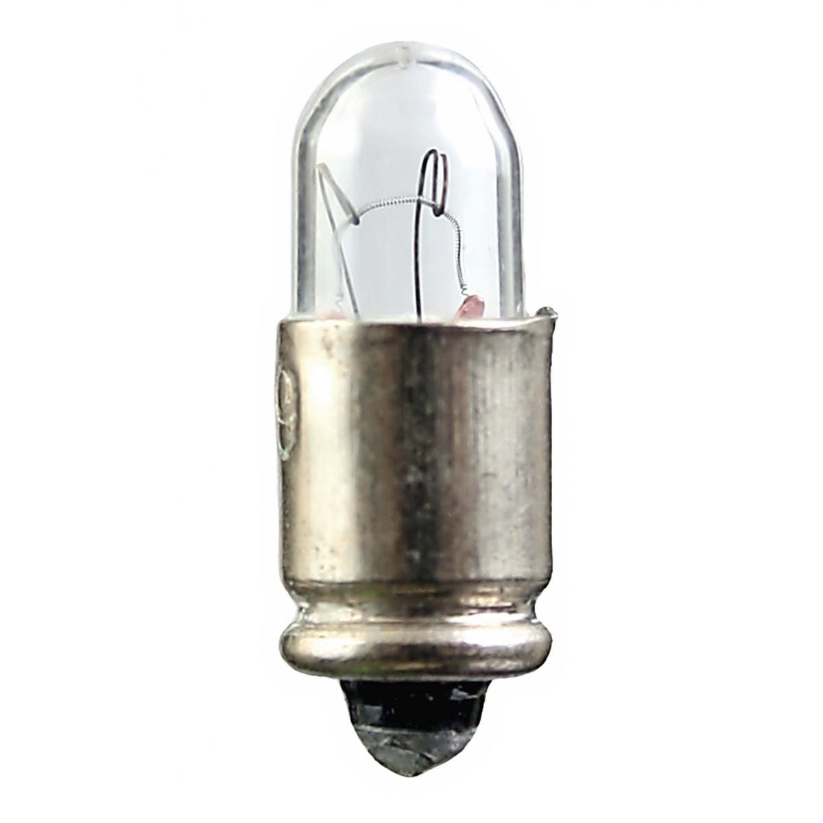 image of 1.12 Watt - Miniature - T3-1/4 - Clear - 7000 Average rated hours - Midget Grooved base - 28 Volt