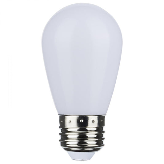 Replacement LED String Light Lamp - 1 Watt - S14 - Tunable White - Frosted - Starfish IOT - 12 Volt - Medium Base - 2-Pack