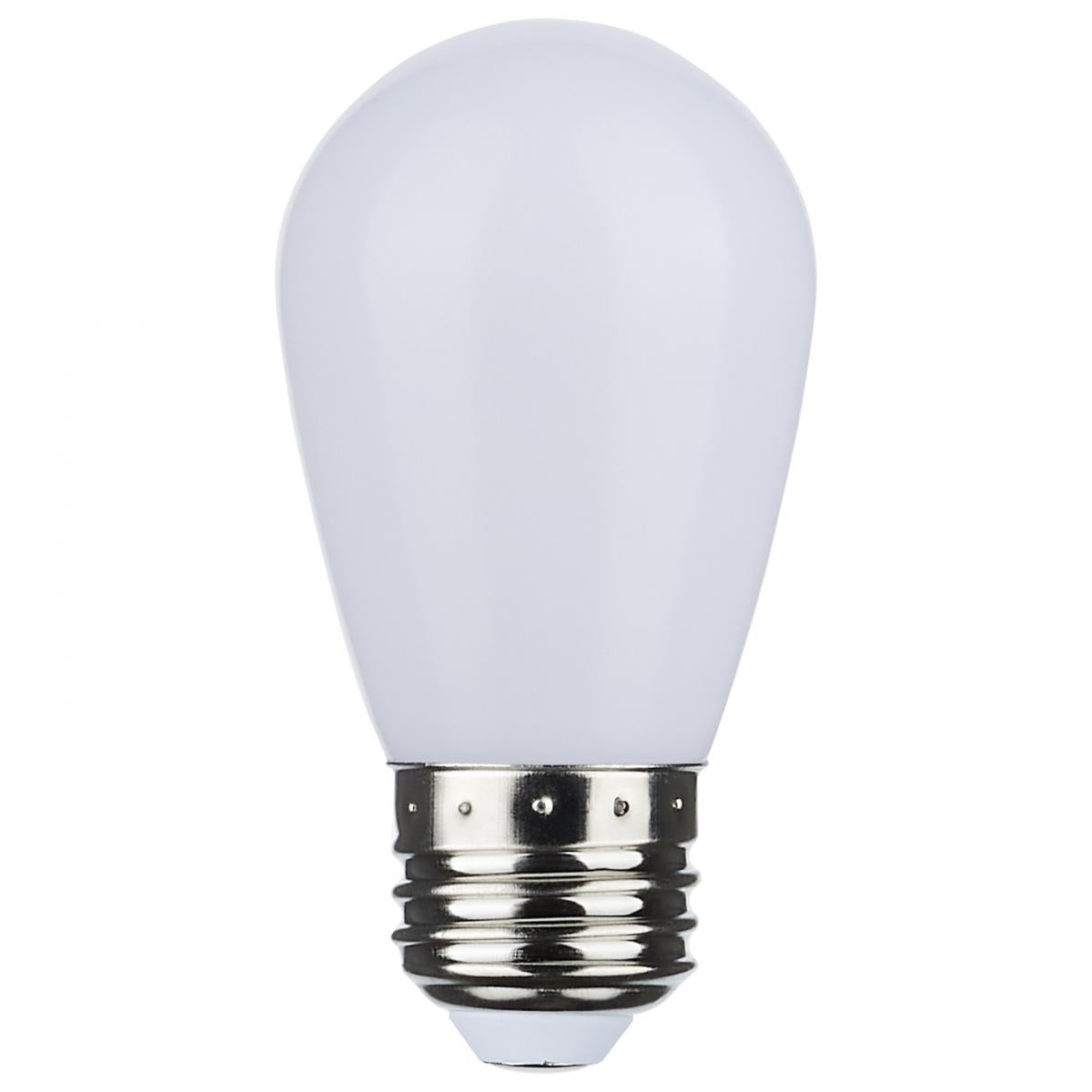 image of Replacement LED String Light Lamp - 1 Watt - S14 - Tunable White - Frosted - Starfish IOT - 12 Volt - Medium Base - 2-Pack