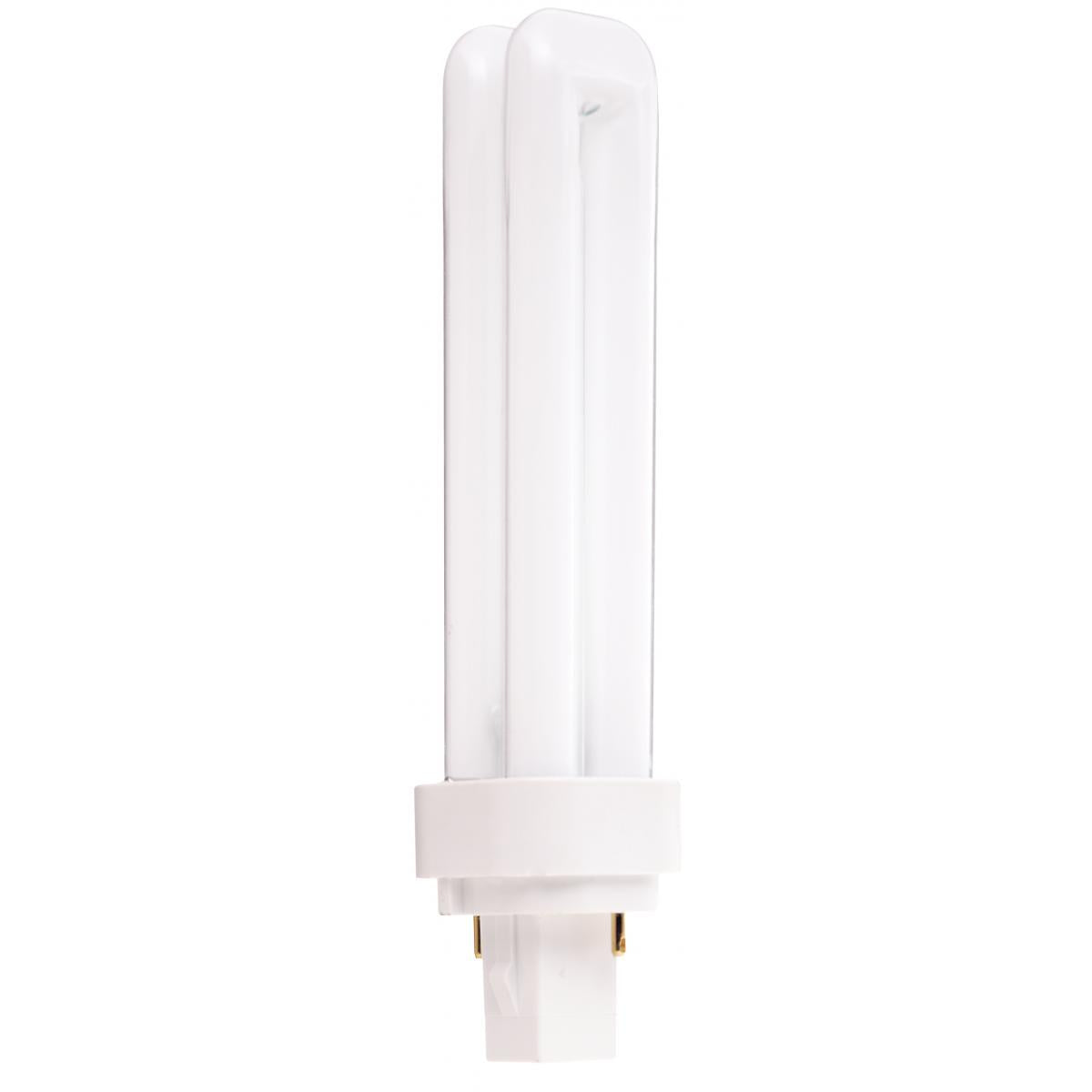 18 Watt - pin-based Compact Fluorescent - 82 CRI - G24d-2 base