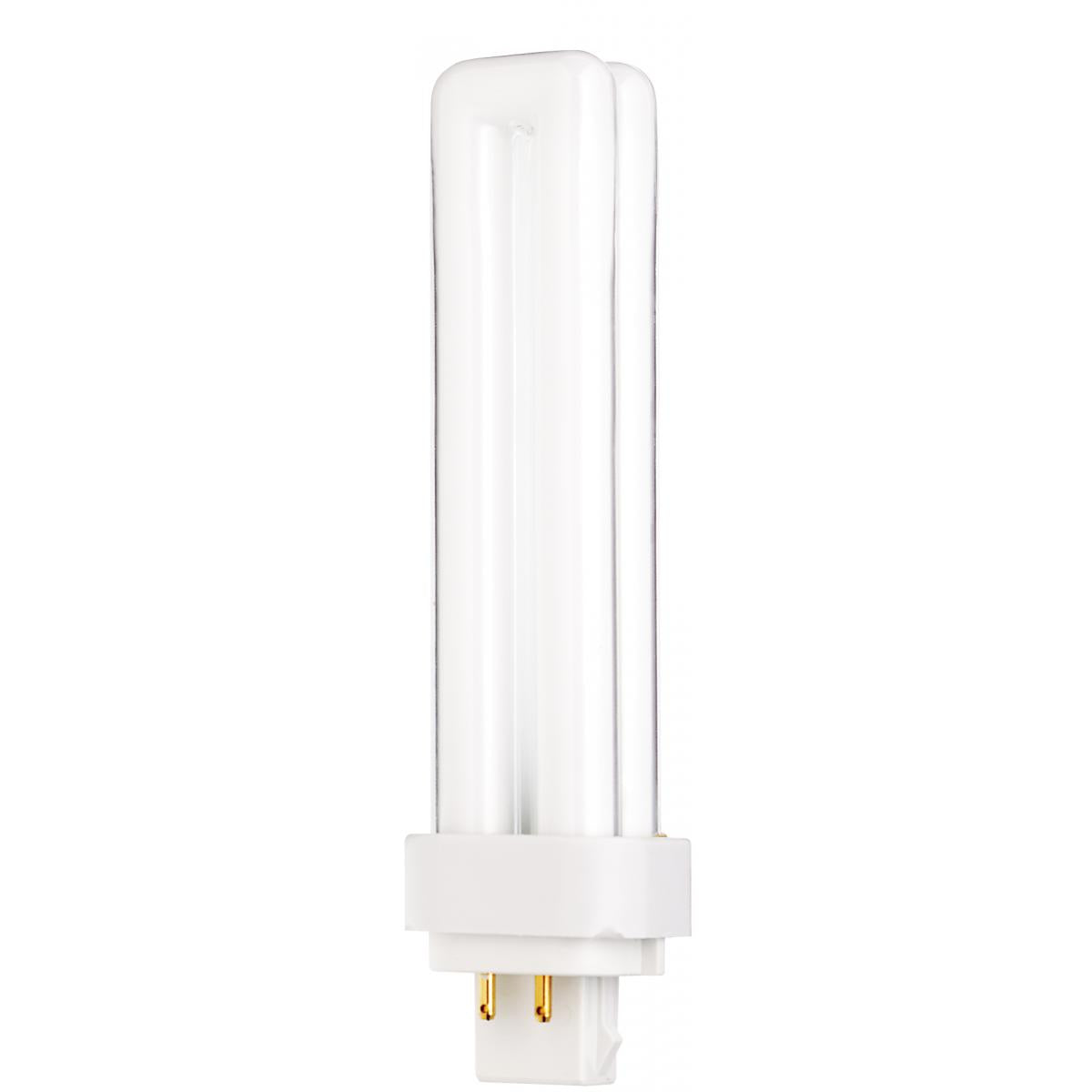 image of 18 Watt - pin-based Compact Fluorescent - 2700K - 82 CRI - G24Q-2 (4-Pin) base
