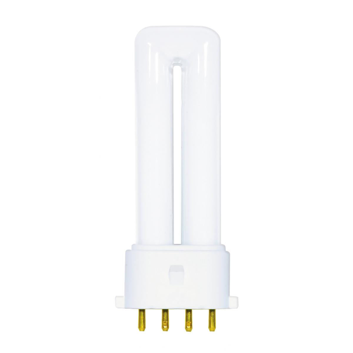 image of 5 Watt - pin-based Compact Fluorescent - 4100K - 82 CRI - 2G7 base