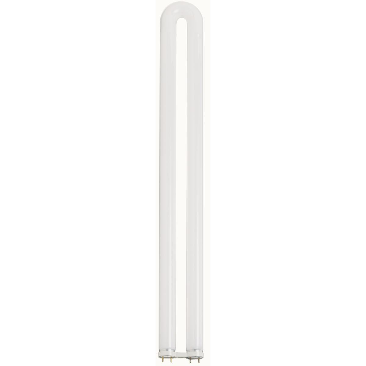 image of 31 Watt - T8 - U-Bend Fluorescent - 4100K Cool White - 82 CRI - Medium Bi Pin base