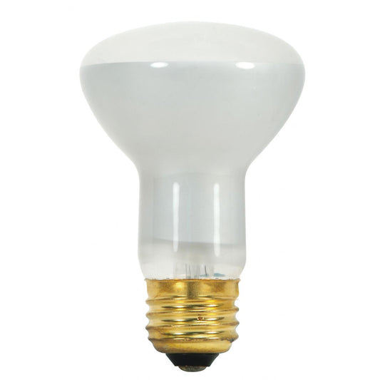 image of 45 Watt R20 Incandescent - Frost - 5000 Average rated hours - 280 Lumens - Medium base - 130 Volt
