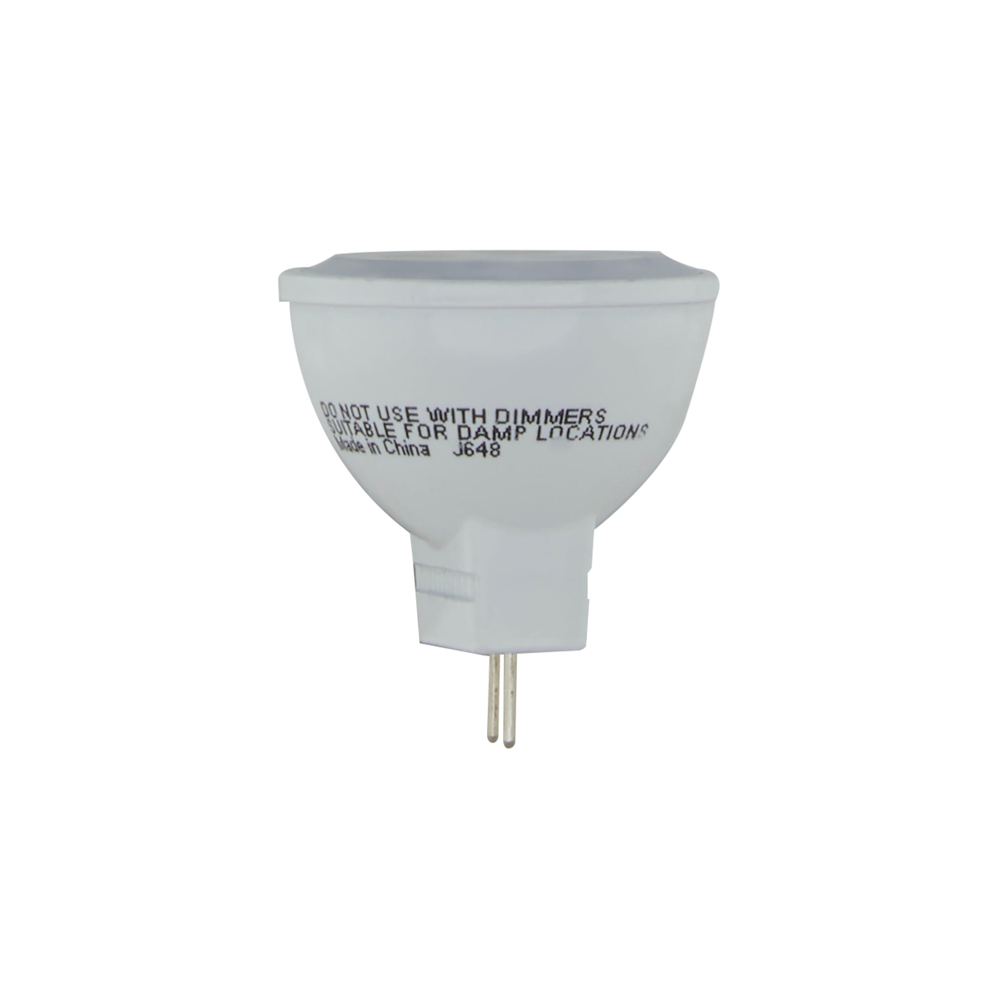 image of 3 Watt - LED - MR11 - 3000K - 25 deg. Beam Angle - 25000 Average rated hours - 210 Lumens - GU4 base - 12 Volt