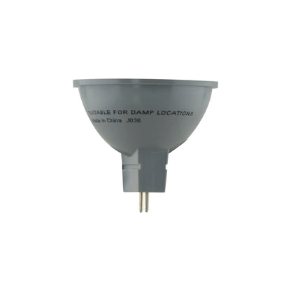 image of 6.5 Watt - LED MR16 - 3000K - 40 deg. Beam Angle - GU5.3 base - 12 Volt AC/DC - Carded