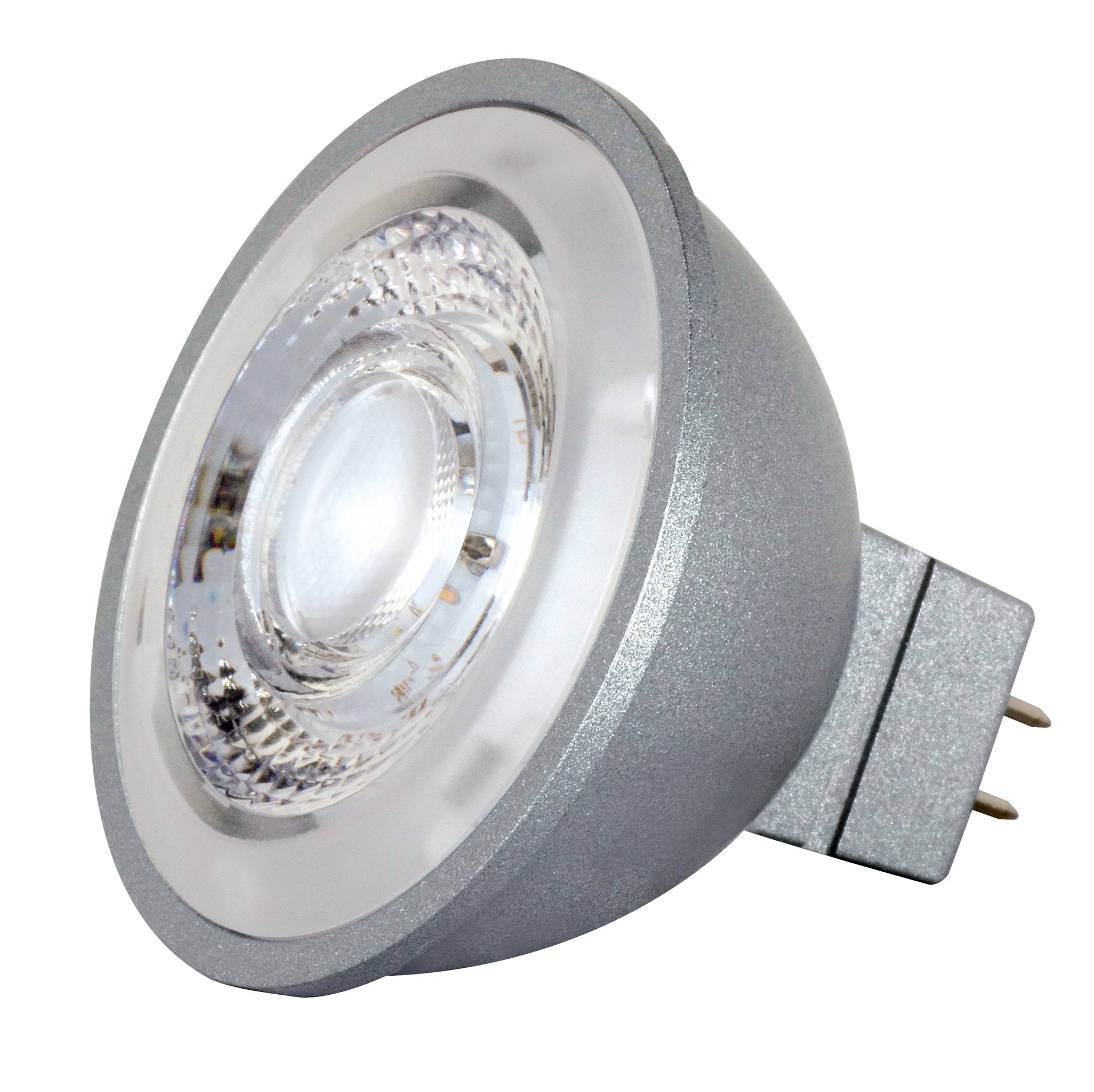 image of 8W - LED MR16 - 2700K - 40 deg. beam spread - GU5.3 base - 12 Volt AC/DC
