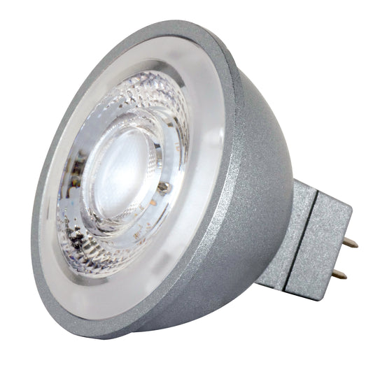 image of 8W - LED MR16 - 2700K - 40 deg. beam spread - GU5.3 base - 12 Volt AC/DC