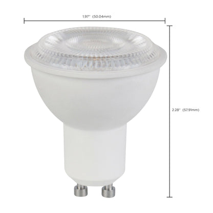 image of 6.5 Watt - LED MR16 - 2700K - 25 deg. Beam Angle - GU10 base - 120 Volt