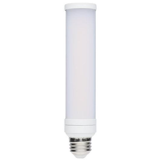 8 Watt LED PL - E26 Base - 27K/30K/35K/40K/50K CCT Selectable - Type B Ballast Bypass - 120-277 Volt