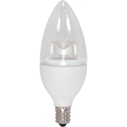 image of 2.8 Watt - B11 LED - 3000K - Candelabra base - 120 Volt