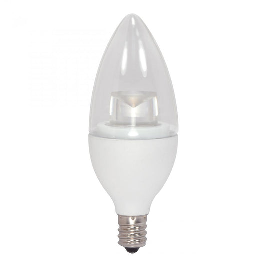 4.5 Watt - B11 LED - 3000K - Candelabra base - 120 Volt