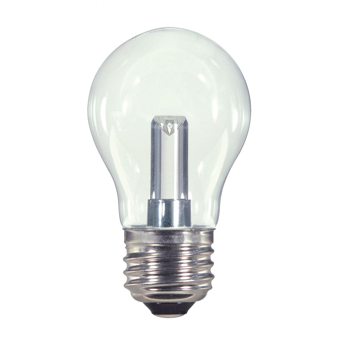 image of 1.4 Watt LED - A15 - Clear - 2700K - Medium base - 120 Volt - Carded