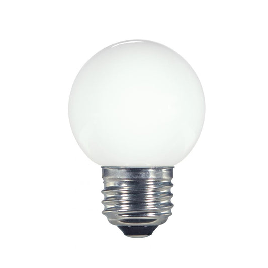 image of 1.4 Watt LED - G16 1/2 - White - 2700K - Medium base - 120 Volt - Carded