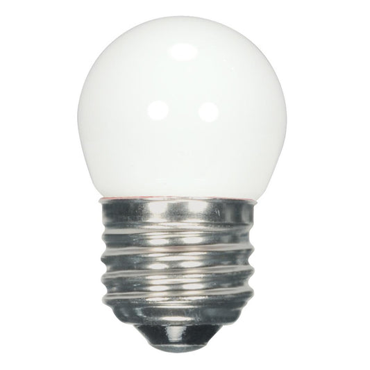image of 1.2 Watt LED - S11 - White - 2700K - Medium base - 120 Volt - Carded