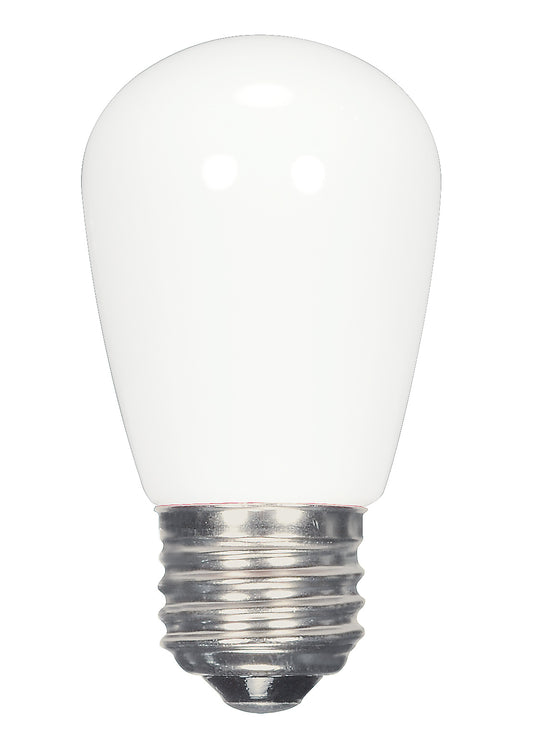 image of 1.4 Watt LED - S14 - White - 2700K - Medium base - 120 Volt - Carded